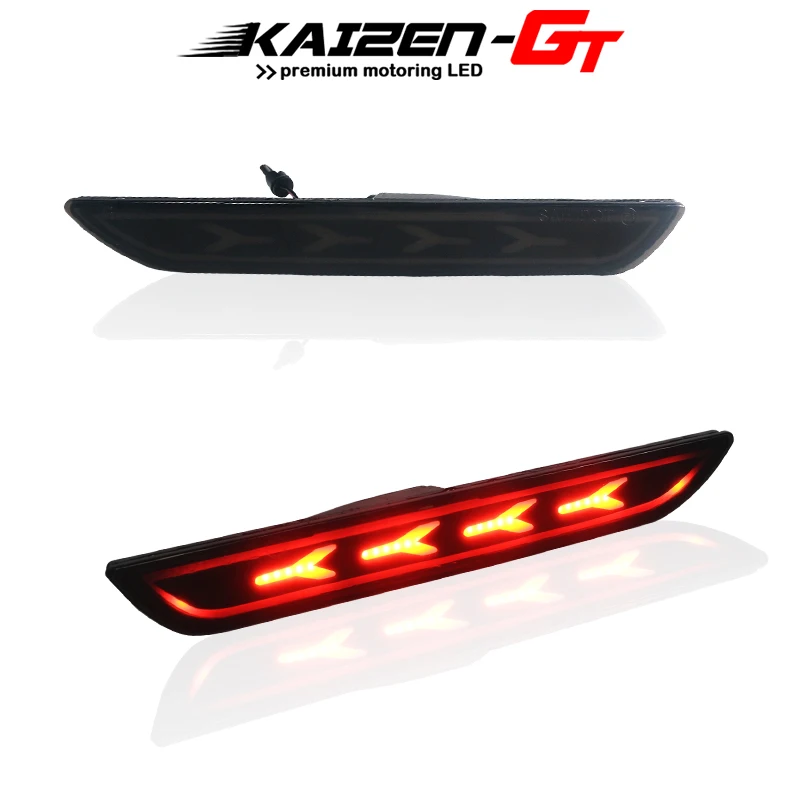 Smoked Lens Red LED 3D Fish Born Design Rear Bumper Side Marker Lights For 2010-2018 Ford Mustang Fender Side Marker Lights 12V
Smoked Lens Red LED 3D Fish Born Design Rear Bumper Side Marker Lights For 2010-2018 Ford Mustang Fender Side Marker Lights 12V