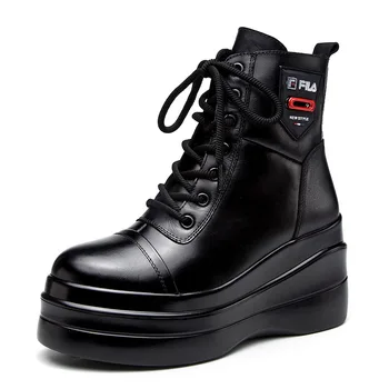 Autumn Winter Women Work Boots New Black Casual Non-slip Women's Short Boots European American Fashion Thick-soled Leather Shoes
Autumn Winter Women Work Boots New Black Casual Non-slip Women's Short Boots European American Fashion Thick-soled Leather Shoes