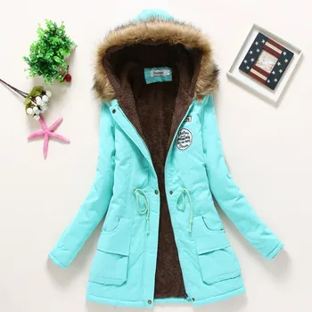 Autumn and winter new lamb cotton hooded thick women's coat
Autumn and winter new lamb cotton hooded thick women's coat