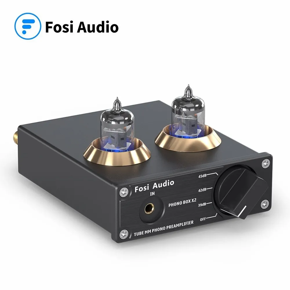 Fosi аудио Фонокорректор для проигрывателя фонограмма преусилитель мини стерео HiFi
