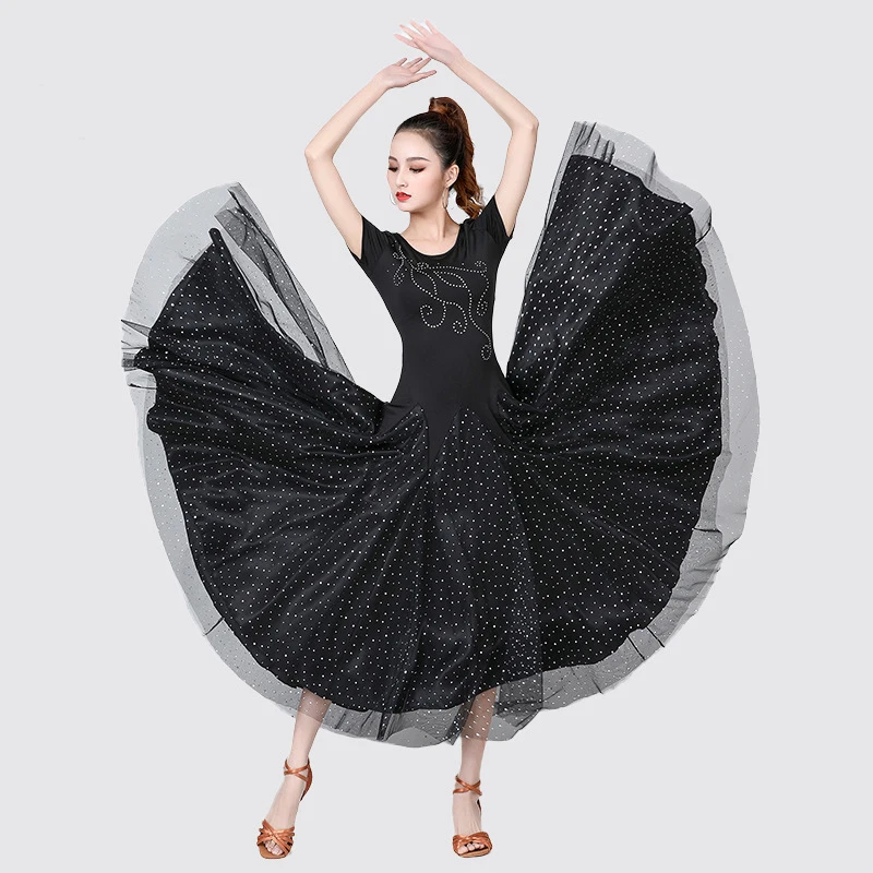 Big Swing Long Dress Salsa Tango Rumba Latin Dance Costume For Women Stage Performance Dance Wear Daily Training Dancing Clothes
Big Swing Long Dress Salsa Tango Rumba Latin Dance Costume For Women Stage Performance Dance Wear Daily Training Dancing Clothes