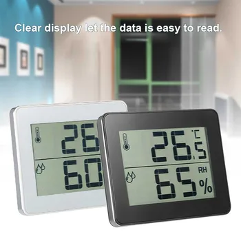 Smart Portable Accurate Climate Control Electronic Weather Station Measuring Home Indoor Temperature Humidity Meter Digital
Smart Portable Accurate Climate Control Electronic Weather Station Measuring Home Indoor Temperature Humidity Meter Digital
