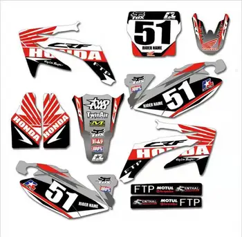 New Team Graphics Background Decal Sticker Kit for Honda CRF250 CRF250R 2005-2009 2006 2007 2008 CRF450R 2006-2008 CRF 450R
New Team Graphics Background Decal Sticker Kit for Honda CRF250 CRF250R 2005-2009 2006 2007 2008 CRF450R 2006-2008 CRF 450R