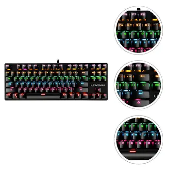 1 Pc Useful Durable Perfect Punk Keyboard Competitive Keyboard Computer Keyboard Mechanical Keyboard for Office Home Work Comput
1 Pc Useful Durable Perfect Punk Keyboard Competitive Keyboard Computer Keyboard Mechanical Keyboard for Office Home Work Comput