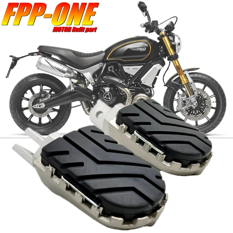 FOR Ducati Scrambler 1100 Sport 800 Motorcycle Accessories Front Footpegs Foot Rest Peg | Автомобили и мотоциклы