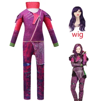 Girl Halloween Mal costume girls Evie disguise cosplay Bodysuit Fancy printing funny party Jumpsuits Carnival Evil kids clothes
Girl Halloween Mal costume girls Evie disguise cosplay Bodysuit Fancy printing funny party Jumpsuits Carnival Evil kids clothes
