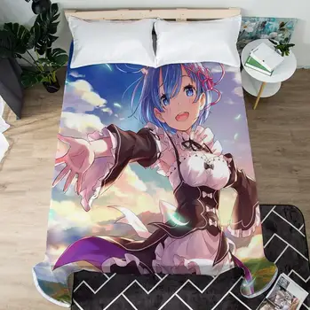 Anime Re:Life In A Different World From Zero Bed Sheet Coverlet Children Room Bed Sheet Bed Linen (NO Duvet Cover Pillowcase) 02
Anime Re:Life In A Different World From Zero Bed Sheet Coverlet Children Room Bed Sheet Bed Linen (NO Duvet Cover Pillowcase) 02