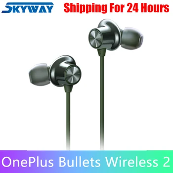 Original OnePlus Bullets Wireless 2 Earphones AptX Hybrid Magnetic Control Google Assistant Fast Charge Bullets Wireless Z
Original OnePlus Bullets Wireless 2 Earphones AptX Hybrid Magnetic Control Google Assistant Fast Charge Bullets Wireless Z