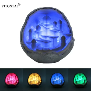 Creative 3D Print Star Castle Lamps 15/20cm Remote Control RGB LED Table Night Light USB Rechargeable Desk Lamp Home Decoration
Creative 3D Print Star Castle Lamps 15/20cm Remote Control RGB LED Table Night Light USB Rechargeable Desk Lamp Home Decoration