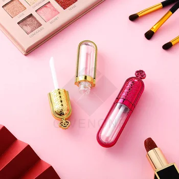Wholesale 5ml Empty Lip Gloss Tubes Refillable Crown Shape Lipstick Container Leakproof Exquisite Lip Gloss Cosmetic Container
Wholesale 5ml Empty Lip Gloss Tubes Refillable Crown Shape Lipstick Container Leakproof Exquisite Lip Gloss Cosmetic Container