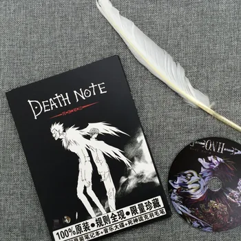 New Death Note Anime Notebook Gift Feather Pen Traveler Handbook Anime Peripheral Pocket Book Learning Stationery Cosplay Gifts
New Death Note Anime Notebook Gift Feather Pen Traveler Handbook Anime Peripheral Pocket Book Learning Stationery Cosplay Gifts