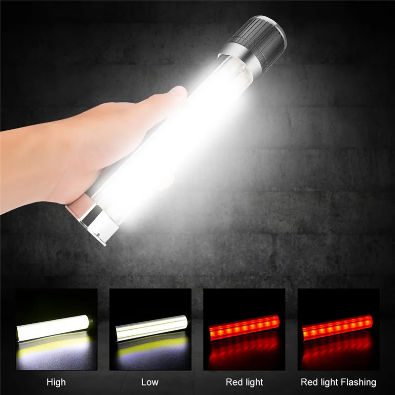 3800LM Flashlight Torch T6 LED Double Switch Design Linterna 7 Modes Rechargeable Flashlights for Hunting Cycling Climbing
3800LM Flashlight Torch T6 LED Double Switch Design Linterna 7 Modes Rechargeable Flashlights for Hunting Cycling Climbing