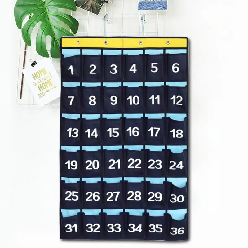 30 Pockets Numbered Organizer Classroom Pocket Chart for Cell Phones Calculators Holders LX9A
30 Pockets Numbered Organizer Classroom Pocket Chart for Cell Phones Calculators Holders LX9A