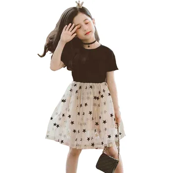 Girls Dress Patchwork Mesh Dress For Girls Star Princess Dress Kids Spring Summer Cute Teenage Clothes For Girls 6 8 10 12 14
Girls Dress Patchwork Mesh Dress For Girls Star Princess Dress Kids Spring Summer Cute Teenage Clothes For Girls 6 8 10 12 14