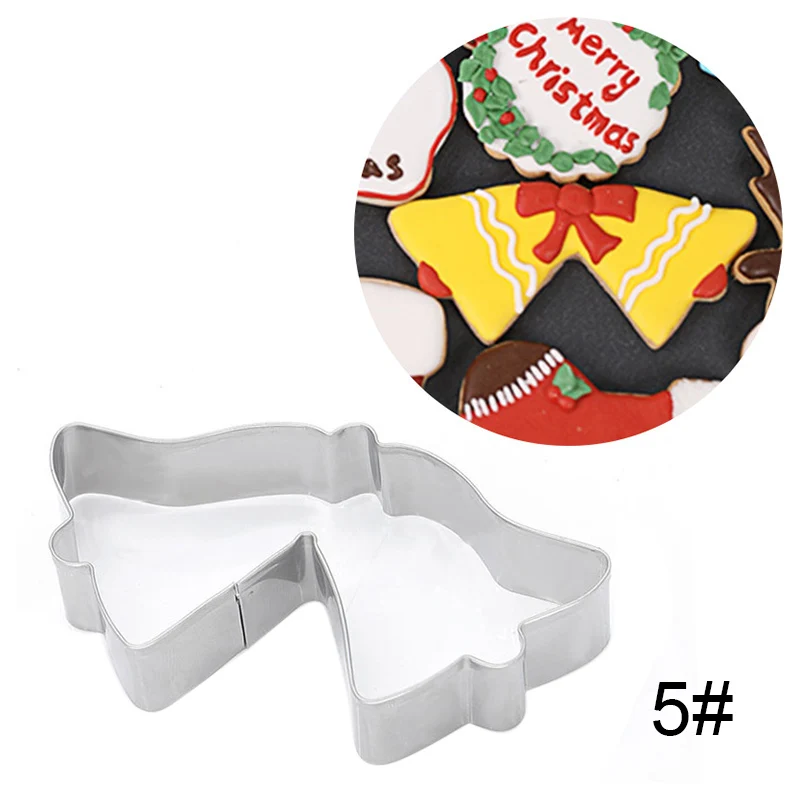 Stainless Steel Christmas Cake Cookie Fondant Cutter Mold Santa Claus Bow Tie Candy Baking Cupcake Pastry DIY Tools TB
Stainless Steel Christmas Cake Cookie Fondant Cutter Mold Santa Claus Bow Tie Candy Baking Cupcake Pastry DIY Tools TB