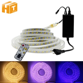 AC220V LED Strip 5630 Warm White + Blue Double Colour 120LEDs/m IP67 Waterproof Outdoor Use Flexible LED Light Strip. 
AC220V LED Strip 5630 Warm White + Blue Double Colour 120LEDs/m IP67 Waterproof Outdoor Use Flexible LED Light Strip.