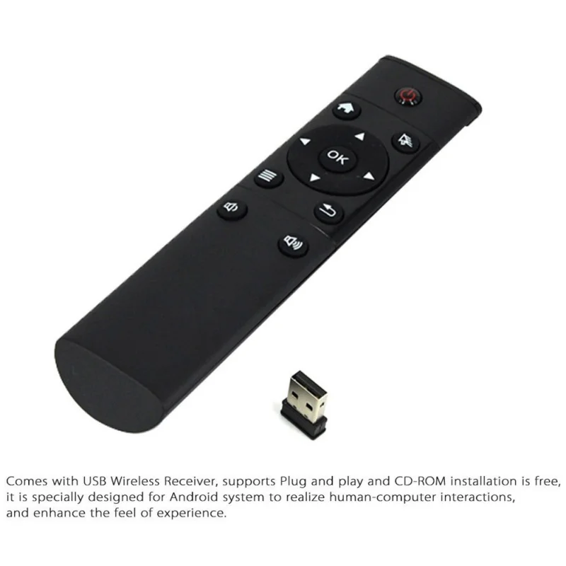 T9 2.4Ghz Wireless Fly Air Mouse Android Remote Control for Tv Box Mini PC Andriod Box S1
T9 2.4Ghz Wireless Fly Air Mouse Android Remote Control for Tv Box Mini PC Andriod Box S1