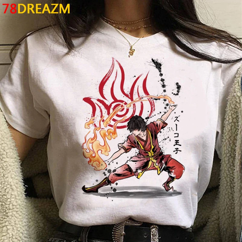 Аватар, последняя футболка Airbender, женская одежда для пары, повседневные Графические футболки, женская одежда в стиле Харадзюку, кавайная
Аватар, последняя футболка Airbender, женская одежда для пары, повседневные Графические футболки, женская одежда в стиле Харадзюку, кавайная