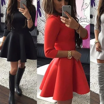 BGW HT423 Scooop Neck A Line Cocktail Dresses Mini Gown Long Sleeves Three Quarter Sleeves Satin Vestido Cóctel Con Volantes
BGW HT423 Scooop Neck A Line Cocktail Dresses Mini Gown Long Sleeves Three Quarter Sleeves Satin Vestido Cóctel Con Volantes