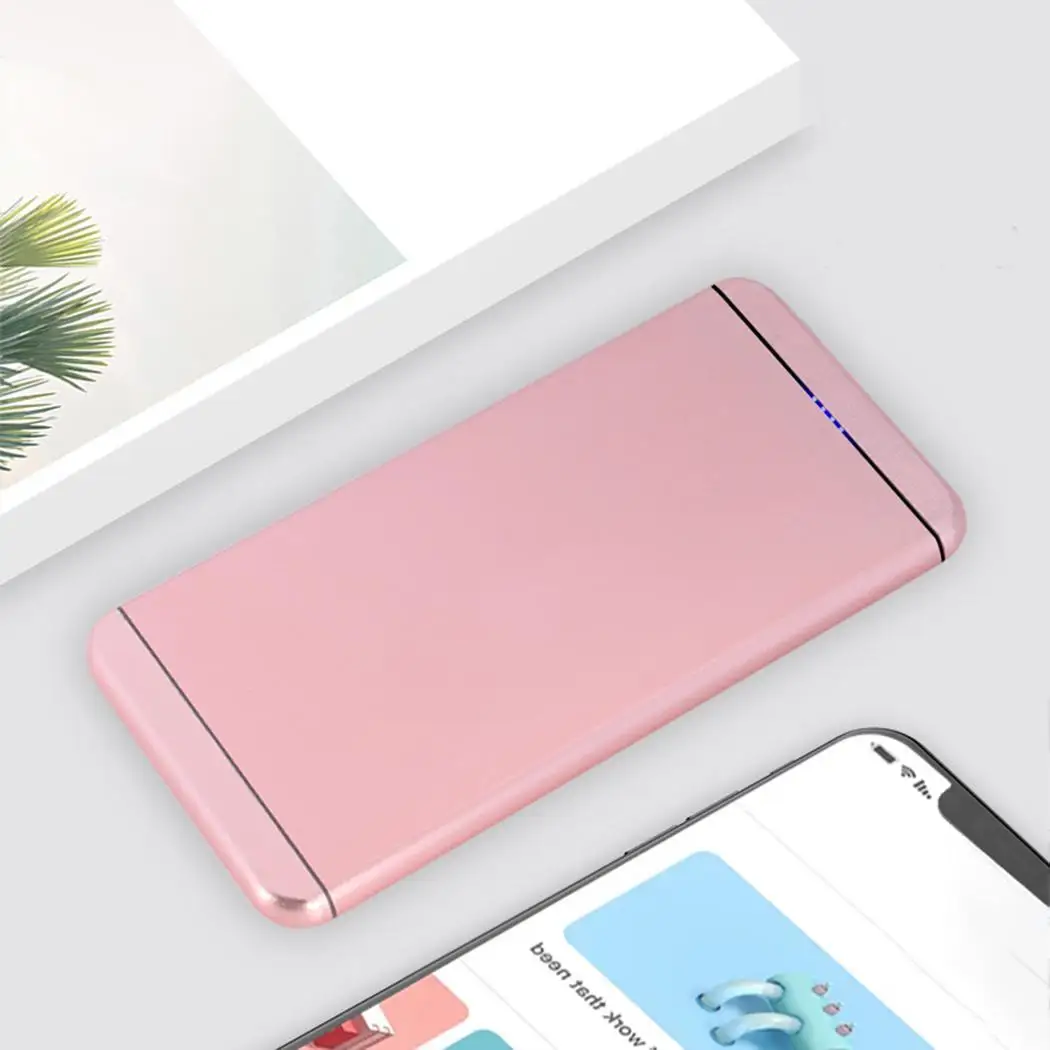 Fashion 5000mAh Portable Power Bank External Battery USB LED Mobile Powerbank Poverbank Ultra Thin For iPhone Xiaomi Samsung
Fashion 5000mAh Portable Power Bank External Battery USB LED Mobile Powerbank Poverbank Ultra Thin For iPhone Xiaomi Samsung