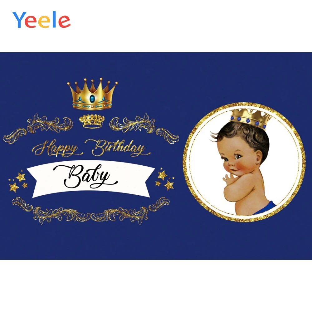 Blue Golden Crown Newborn Baby Shower Boy Custom Birthday Party Backdrop Vinyl Photography Background Photo Studio Photophone
Blue Golden Crown Newborn Baby Shower Boy Custom Birthday Party Backdrop Vinyl Photography Background Photo Studio Photophone