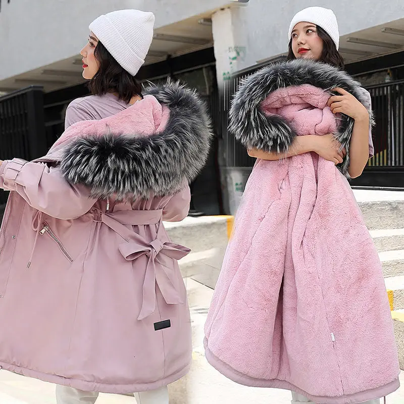 Cotton-padded Clothes Girls Long Heavy Winter Thickening Keep Warm
Cotton-padded Clothes Girls Long Heavy Winter Thickening Keep Warm