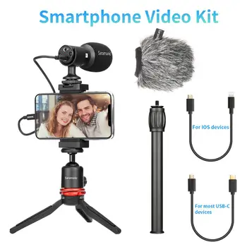 Saramonic Smartmic MTV Multi-functional Video Kit Perfect Video Recording Solution for iOS for Youtubers, Podcasters, Vloggers
Saramonic Smartmic MTV Multi-functional Video Kit Perfect Video Recording Solution for iOS for Youtubers, Podcasters, Vloggers