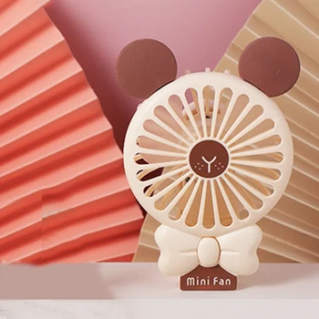 Bear Ears Foldable Handheld Fan, Portable Rechargeable & 3 Speeds Mini Electric USB Fan with Mini Mirror and LED Light for Home
Bear Ears Foldable Handheld Fan, Portable Rechargeable & 3 Speeds Mini Electric USB Fan with Mini Mirror and LED Light for Home