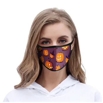 4PC Halloween Print Reusable Face Mask Cloth Windproof Mouth Cover Breathable Face Shield Mouth Mask Washable mondmaskers
4PC Halloween Print Reusable Face Mask Cloth Windproof Mouth Cover Breathable Face Shield Mouth Mask Washable mondmaskers