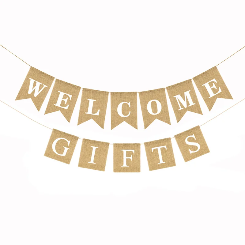 Welcome Baby Burlap Banner birthday present Banner Rustic Wedding birthday present Decorations Banners 5BB5798
Welcome Baby Burlap Banner birthday present Banner Rustic Wedding birthday present Decorations Banners 5BB5798