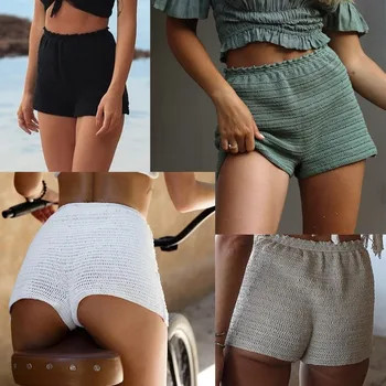 2020 Hand Crochet Women Shorts Bikini Bike Gym Bottom Beach Women Swimwear Summer Boho Pants
2020 Hand Crochet Women Shorts Bikini Bike Gym Bottom Beach Women Swimwear Summer Boho Pants