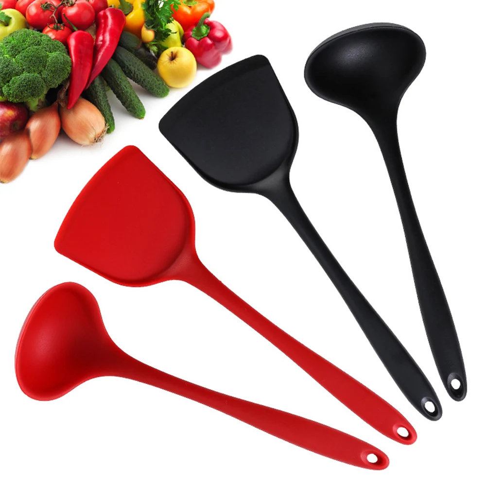 Silicone Cooking Utensils Set Non-stick Spatula Shovel Cooking Tool Gadgets Spatula Spoon Kitchen Utensils DIY Cooking Tools
Silicone Cooking Utensils Set Non-stick Spatula Shovel Cooking Tool Gadgets Spatula Spoon Kitchen Utensils DIY Cooking Tools