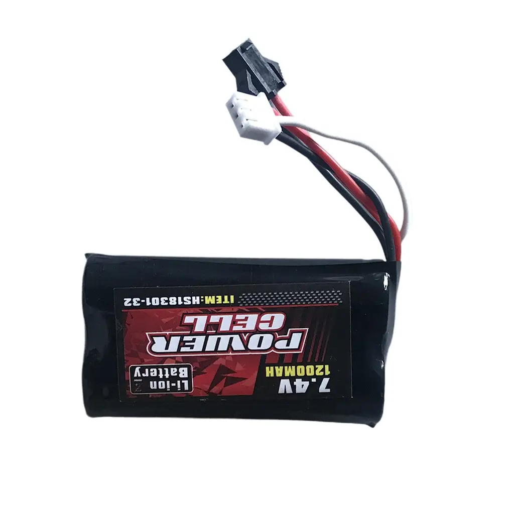 7.4V 1200mAh Lithium Battery For Remote Control High-speed Car Durable Environmental Protection Lithium Battery
7.4V 1200mAh Lithium Battery For Remote Control High-speed Car Durable Environmental Protection Lithium Battery