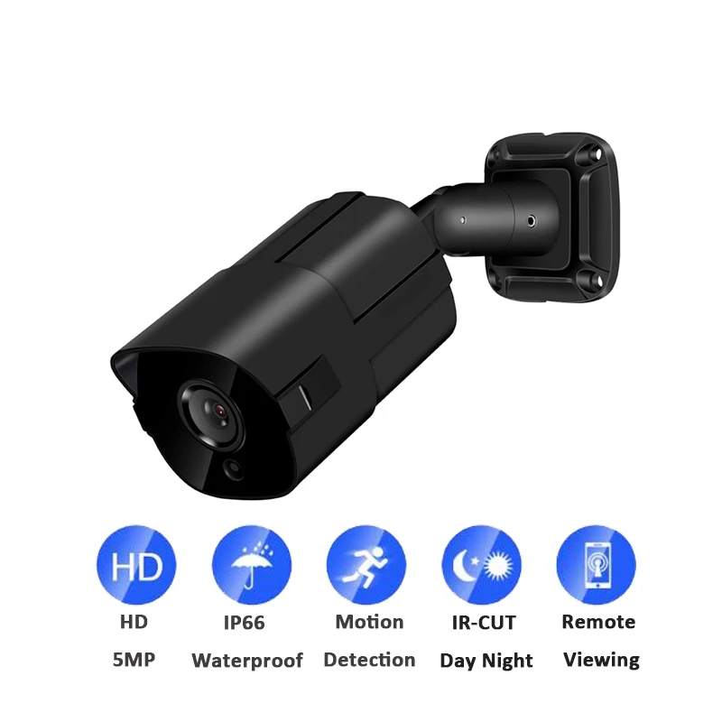 5MP 2MP Video Surveillance POE Outdoor Camera ip H.265 Home Security Cameras P2P NVR Full HD ONVIF Motion Detection Email Alerts
5MP 2MP Video Surveillance POE Outdoor Camera ip H.265 Home Security Cameras P2P NVR Full HD ONVIF Motion Detection Email Alerts