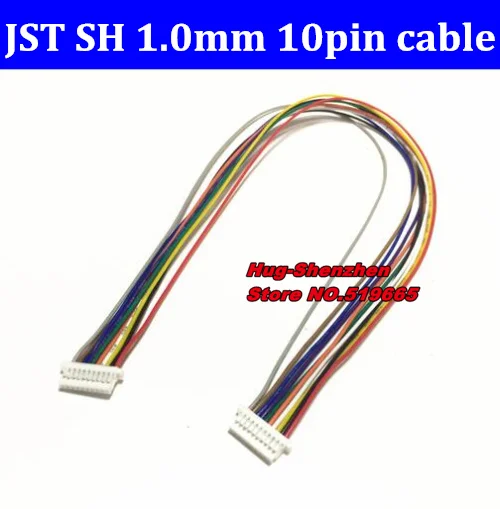 Кабели JST SH 1,0 мм 10pin 28AWG 300 мм. Разъемы с обеих сторон, стиль FX (контакт 1 на контакт 1) -100 шт./лот
Кабели JST SH 1,0 мм 10pin 28AWG 300 мм. Разъемы с обеих сторон, стиль FX (контакт 1 на контакт 1) -100 шт./лот