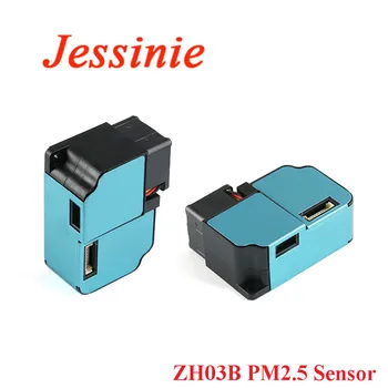 ZH03B Laser Dust Sensor Module PM2.5 Sensor Detecting Large Particles 0.3-10um Serial Output PWM Output With Cable
ZH03B Laser Dust Sensor Module PM2.5 Sensor Detecting Large Particles 0.3-10um Serial Output PWM Output With Cable