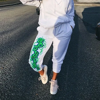 Women White Joggers Sweat Pants Letter High Waist Baggy Harem Trousers Hipster Hip Hop Harajuku Bottoms Streetwear Sweatpants
Women White Joggers Sweat Pants Letter High Waist Baggy Harem Trousers Hipster Hip Hop Harajuku Bottoms Streetwear Sweatpants