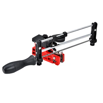 Manual Grinding Chain Guide Boring Holder Sharpener Chainsaw Metal Bar Chain Filing Guide Grinding Tool For Lawn Mower
Manual Grinding Chain Guide Boring Holder Sharpener Chainsaw Metal Bar Chain Filing Guide Grinding Tool For Lawn Mower