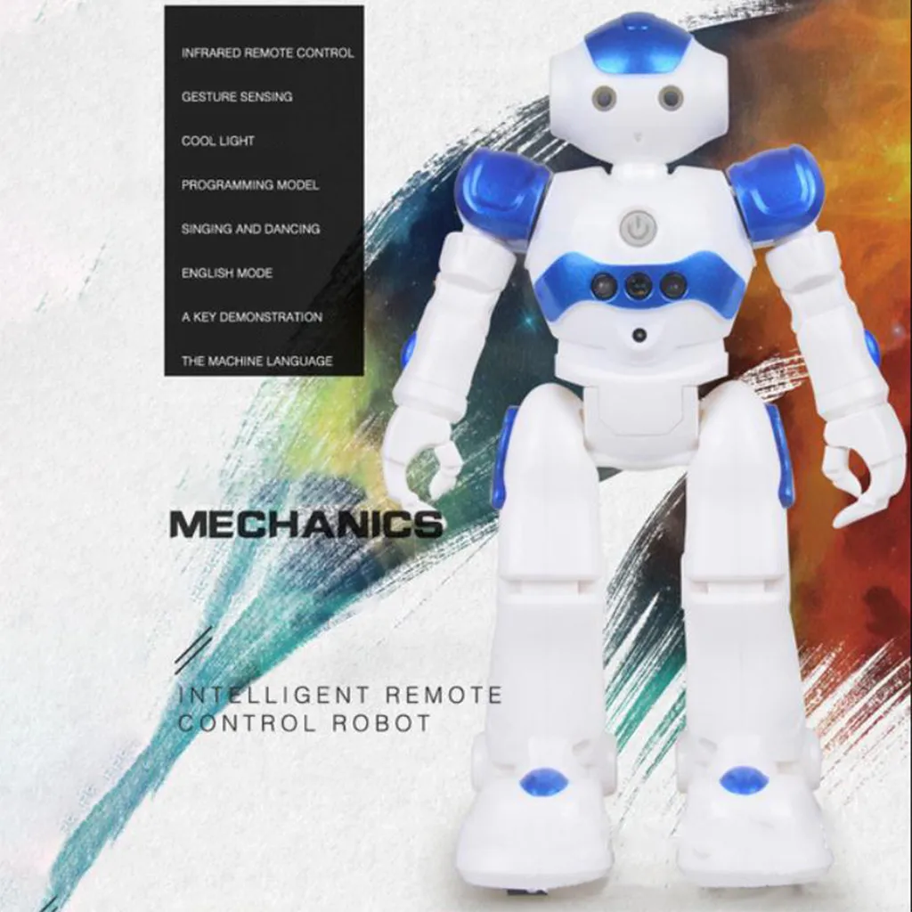Smart Intelligent Robot Toys with Remote Control Function For Kids Children Multifunctional Charging Moving Gesture Dancing Robo
Smart Intelligent Robot Toys with Remote Control Function For Kids Children Multifunctional Charging Moving Gesture Dancing Robo