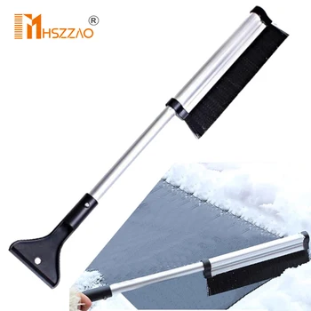 Winter Car Windshield Ice Scraper Glass Snow Brush Extendable Stainless Steel Snow Remover Cleaner Tool Broom Wash Accessories
Winter Car Windshield Ice Scraper Glass Snow Brush Extendable Stainless Steel Snow Remover Cleaner Tool Broom Wash Accessories