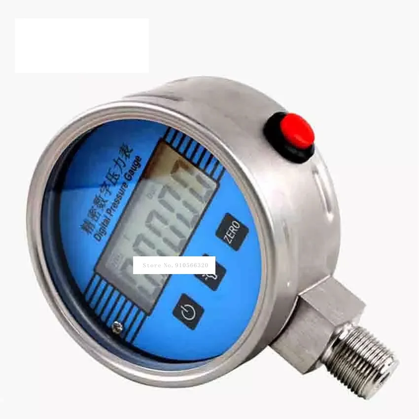 YB-150A Electronic Vacuum Table 5-digit LCD 304 Stainless Steel Pressure Gauge Precision Digital Sensor 0-100mpa High Pressure
YB-150A Electronic Vacuum Table 5-digit LCD 304 Stainless Steel Pressure Gauge Precision Digital Sensor 0-100mpa High Pressure