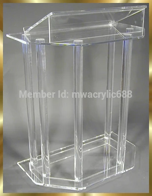 

pulpit furniture Free Shipping Beautiful Acrylic Podium Pulpit Lectern acrylic podium plexiglass