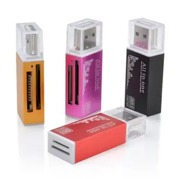 High Quality Multi-function Adapter for Micro SD SDHC TF M2 MMC MS PRO DUO All in 1 USB 2.0 Multi Memory Card Reader
High Quality Multi-function Adapter for Micro SD SDHC TF M2 MMC MS PRO DUO All in 1 USB 2.0 Multi Memory Card Reader