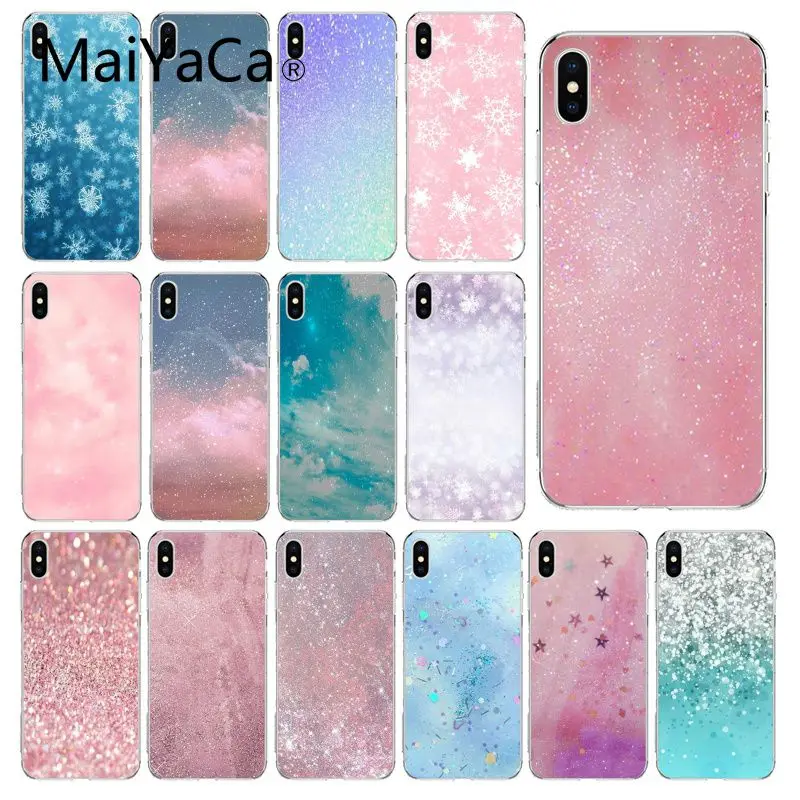MaiYaCa Girly Pink BLUE Snowfall Soft Shell Phone Cover for iPhone 8 7 6 6S Plus X XS MAX 5 5S SE XR 10 Cover
MaiYaCa Girly Pink BLUE Snowfall Soft Shell Phone Cover for iPhone 8 7 6 6S Plus X XS MAX 5 5S SE XR 10 Cover