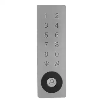 Door Access Control Keypad Metal Waterproof Door Entry Access Control Machine Support Wiegand 26/34 Output for Home Security
Door Access Control Keypad Metal Waterproof Door Entry Access Control Machine Support Wiegand 26/34 Output for Home Security