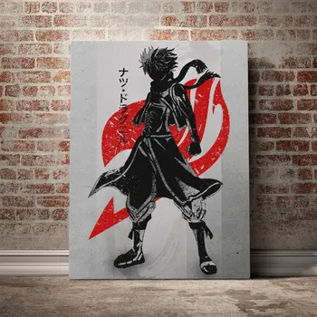 Fairy Tail Natsu Poster Canvas Wall Art Decoration prints for living Kid Children room Home bedroom decor painting
Fairy Tail Natsu Poster Canvas Wall Art Decoration prints for living Kid Children room Home bedroom decor painting
