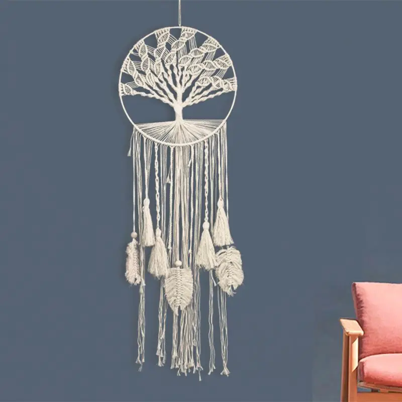 Creative Macrame Woven Wall Hanging Tapestry Handmade Boho Chic Bohemian Decor X4YD
Creative Macrame Woven Wall Hanging Tapestry Handmade Boho Chic Bohemian Decor X4YD
