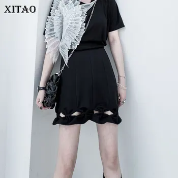 XITAO Original Patchwork Black Hollow Out A Line Skirt High Waist Niche Design 2020 Summer New Fashion Women Skirt DMY4851
XITAO Original Patchwork Black Hollow Out A Line Skirt High Waist Niche Design 2020 Summer New Fashion Women Skirt DMY4851