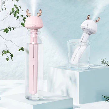 ELOOLE USB Portable Air Humidifier Cute Cartoon Mist Maker aroma Essential Oil Diffuser Refresher Detachable For Home Car
ELOOLE USB Portable Air Humidifier Cute Cartoon Mist Maker aroma Essential Oil Diffuser Refresher Detachable For Home Car
