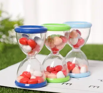 New Creative Sand Clock Candy Boxes Plastic Hourglass Gift Boxes Wedding and Party Favor Box SN2777
New Creative Sand Clock Candy Boxes Plastic Hourglass Gift Boxes Wedding and Party Favor Box SN2777